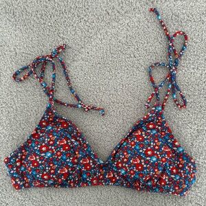 J. Crew Liberty Bikini Top XXS